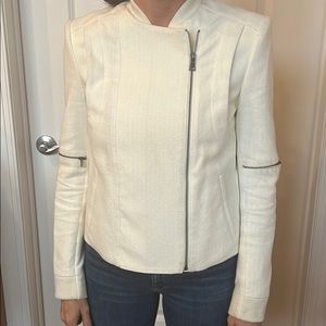 Bcbg cream jacket